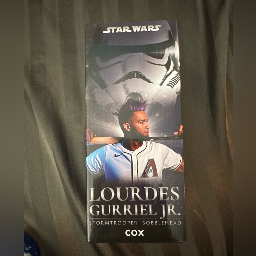 BRAND NEW Lourdes Gurriel Jr. AZ Diamondbacks Star Wars Stormtrooper Bobblehead